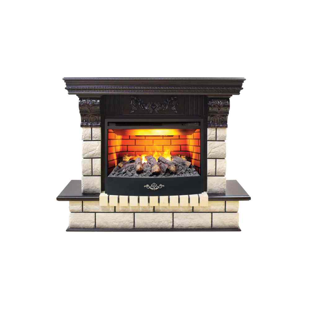 Электрокамин RealFlame  Gracia 25,5 AO с очагом FireStar 25,5 3D