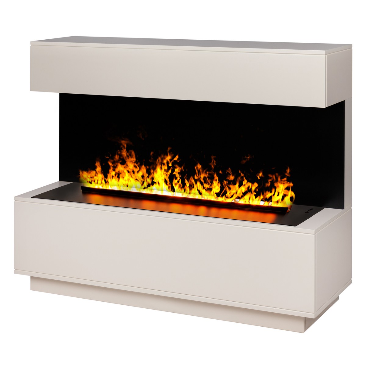 Электрокамин RealFlame  Modern CST1000 WT-P614 с очагом 3D Cassette 1000 Black Panel