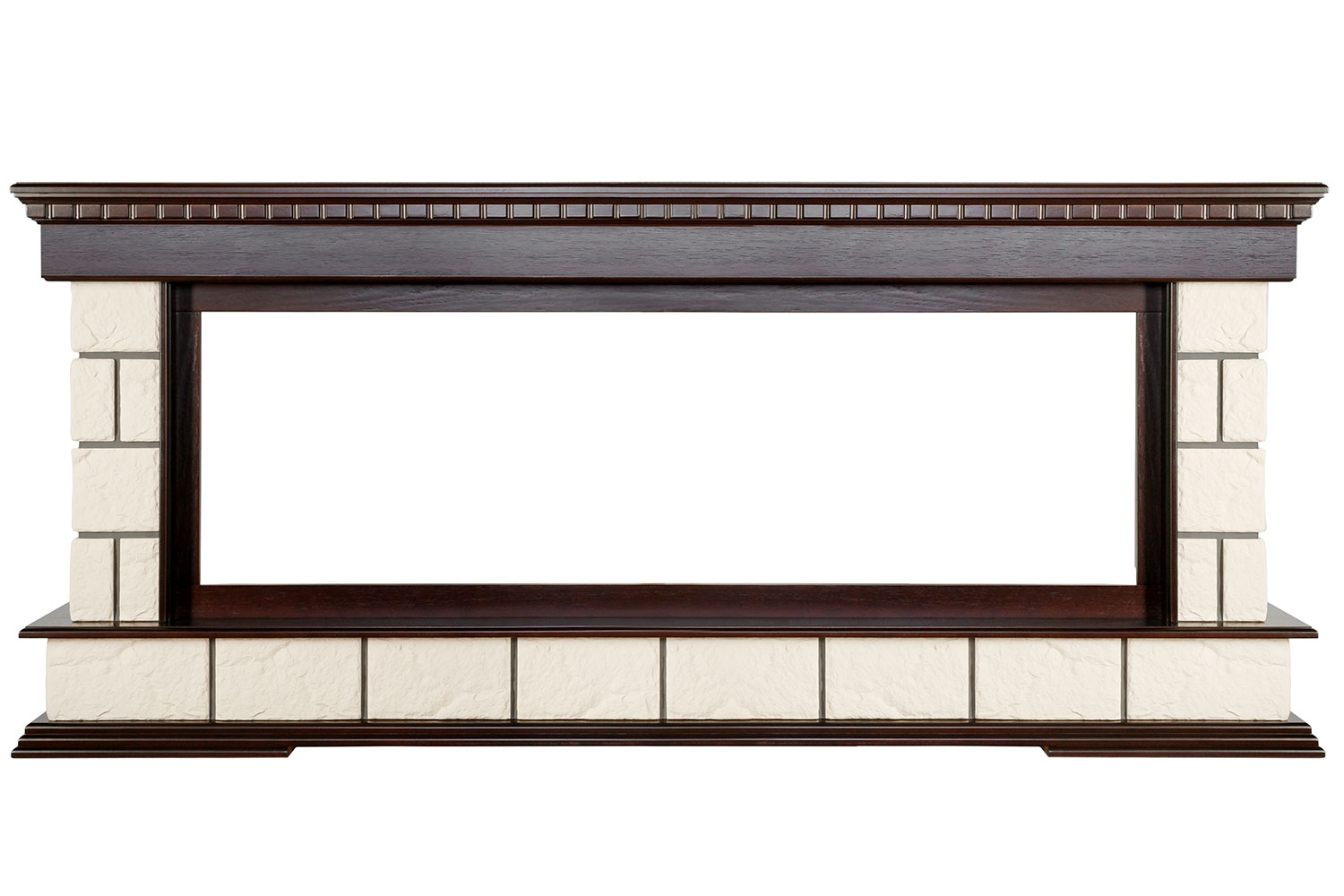 Каминокомплект Royal Flame  Shateau 60 - Темный дуб с очагом Vision 60 LED