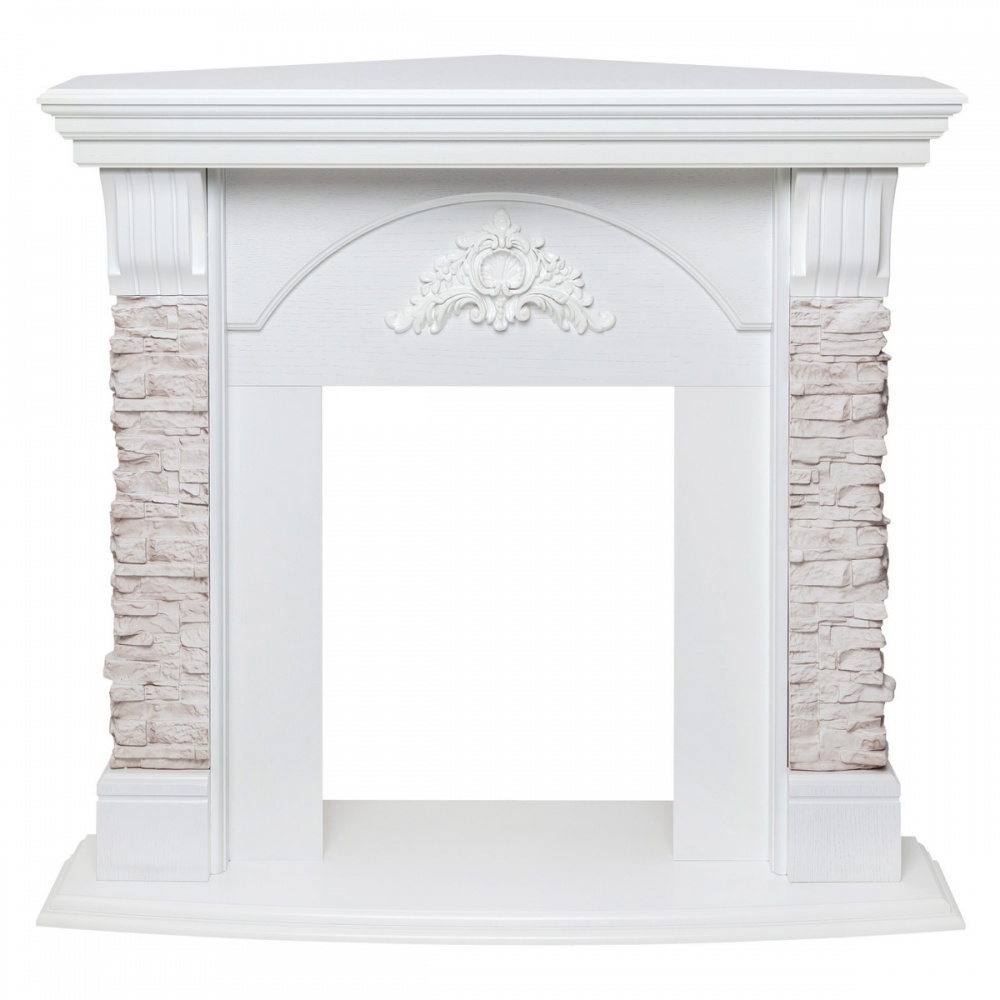 Портал RealFlame Athena  GR STD WT Corner