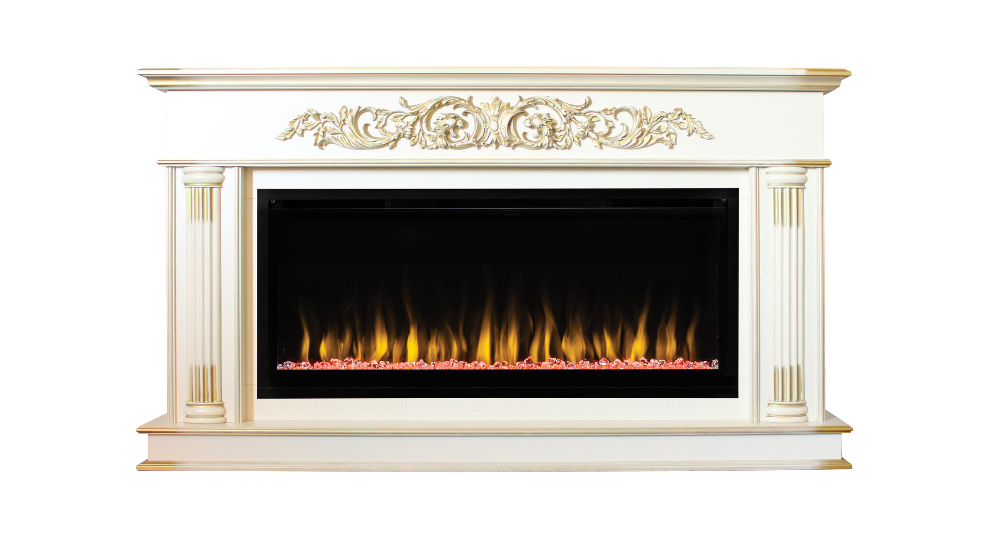 Электрокамин RealFlame  Prince 50 WT с очагом Saphir 50