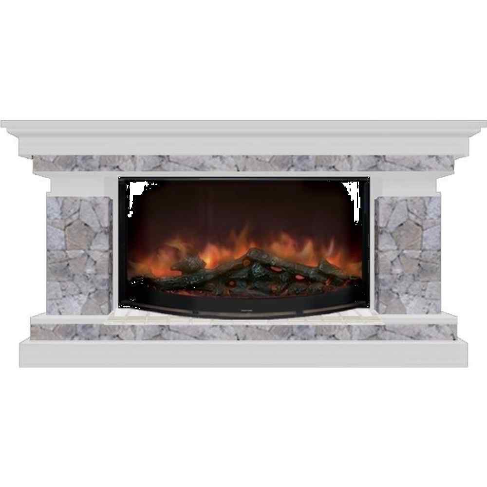 Каминокомплект Glenrich Брайтон 86 (Rondo S86) марсель