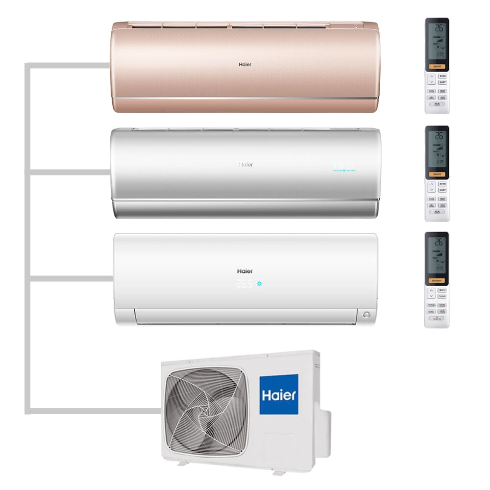 Мульти сплит-система настенная Haier AS35S2SJ2FA-G / AS35S2SJ2FA-S / AS35S2SF2FA-W / 3U70S2SR5FA Inverter
