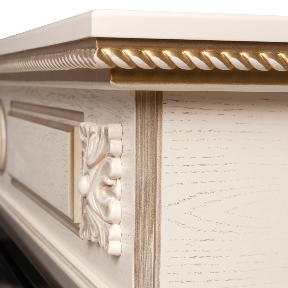 Электрокамин RealFlame  Siena 42/BV WT с очагом Saphir 42