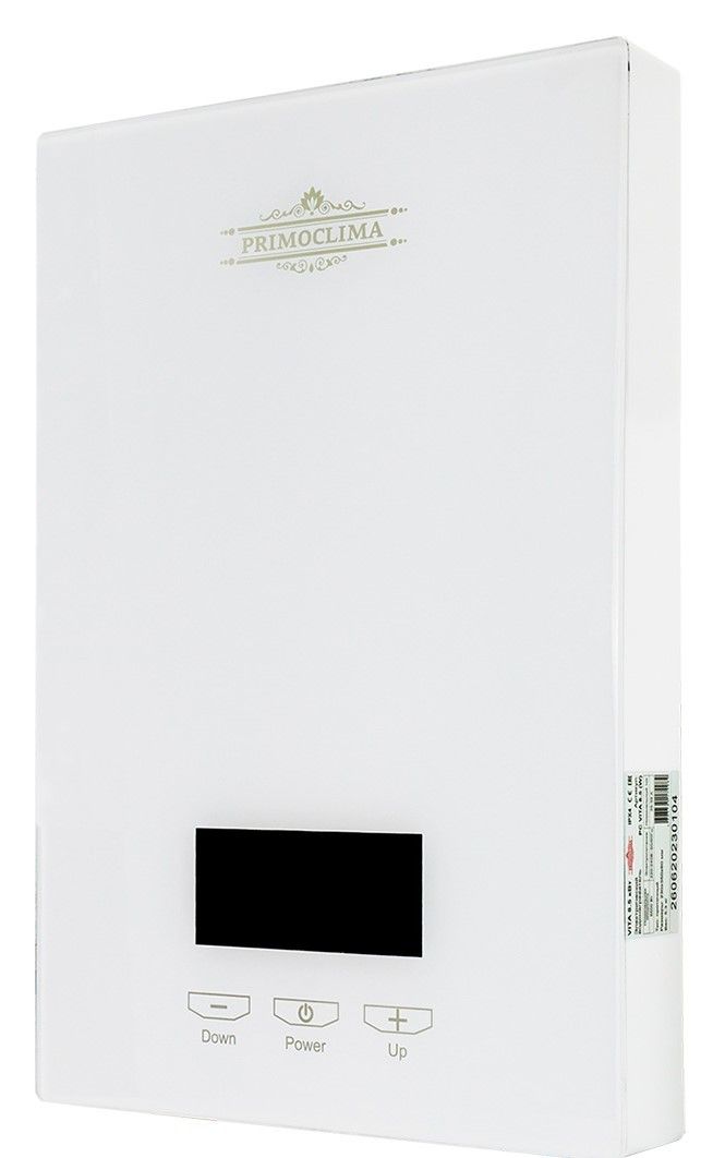 Электрический проточный водонагреватель Primoclima VITA 8.5 кВт, белый