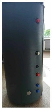 Бойлер косвенного нагрева WARM 300л с двумя теплообменниками