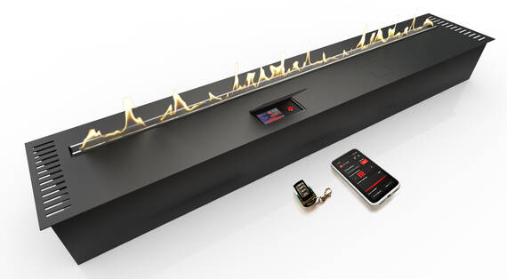 Автоматический биокамин ZeFire М 1600 с ДУ