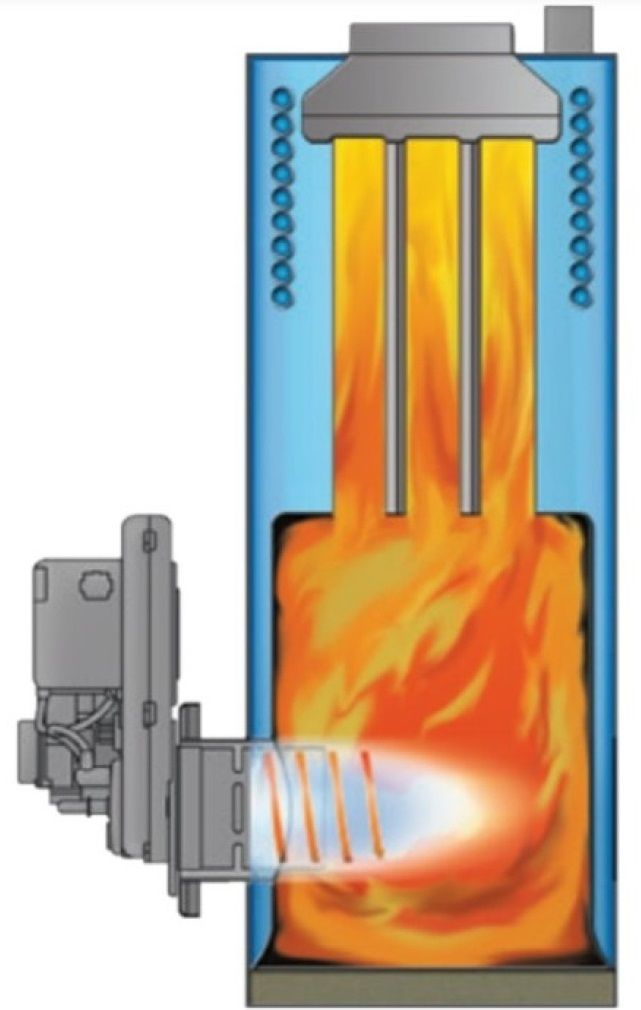 Напольный газовый котел Kiturami TGB HiFin-35