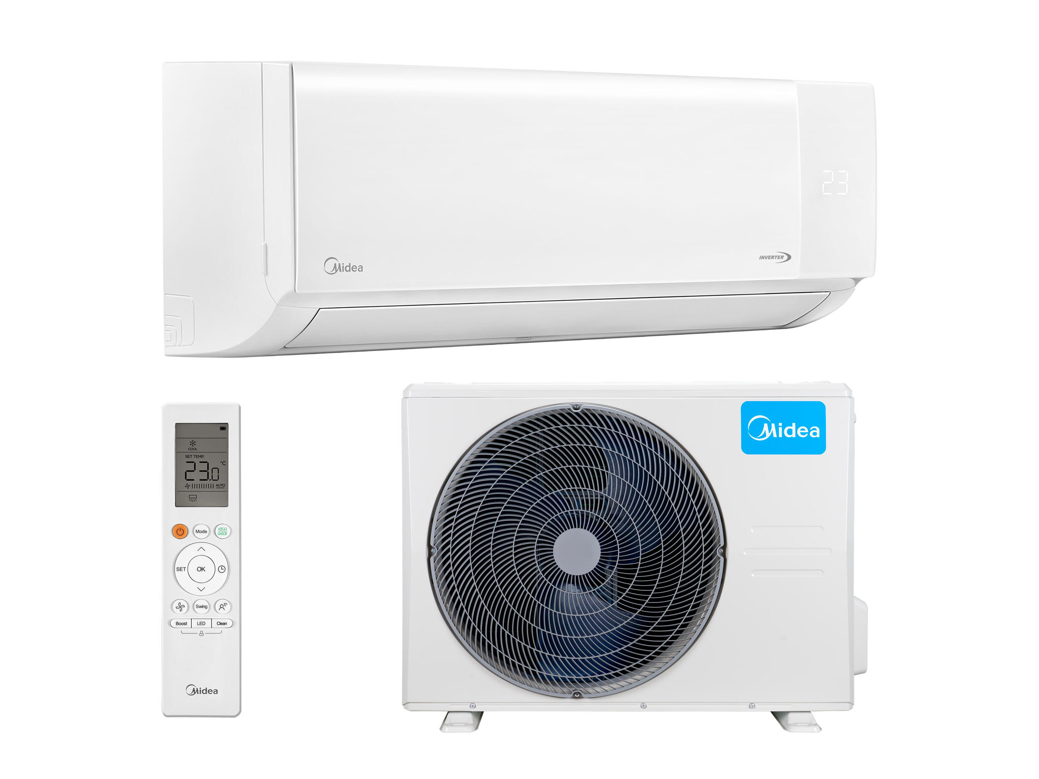 Настенная сплит-система Midea MSFR2-12FRN8G1/MOFR2-12FRN8G1 Futura Inverter