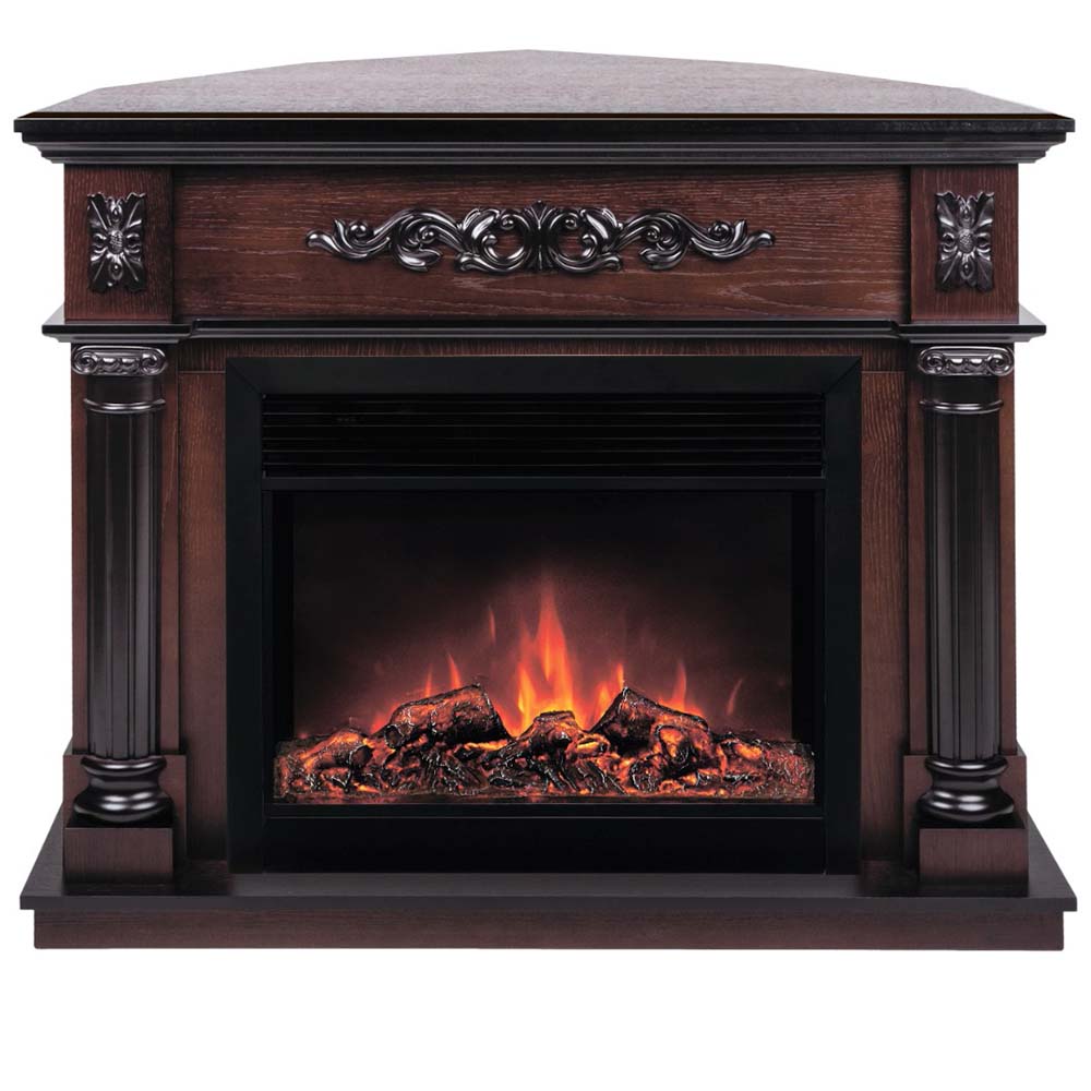 Электрокамин RealFlame  Silvia Corner 26 AO с очагом Moonblaze LUX S BL