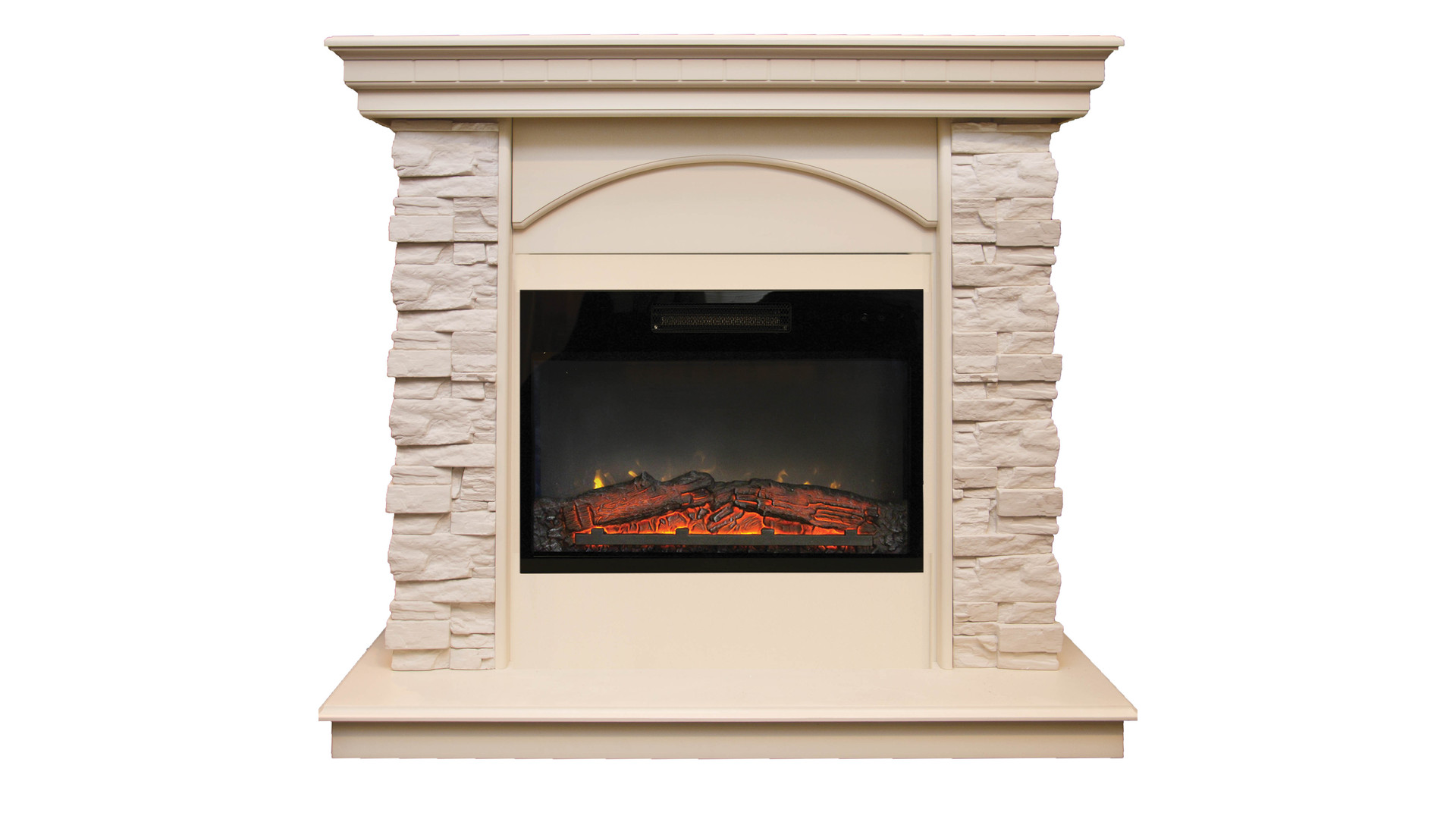 Электрокамин RealFlame  Elford WT с очагом Kendal 24