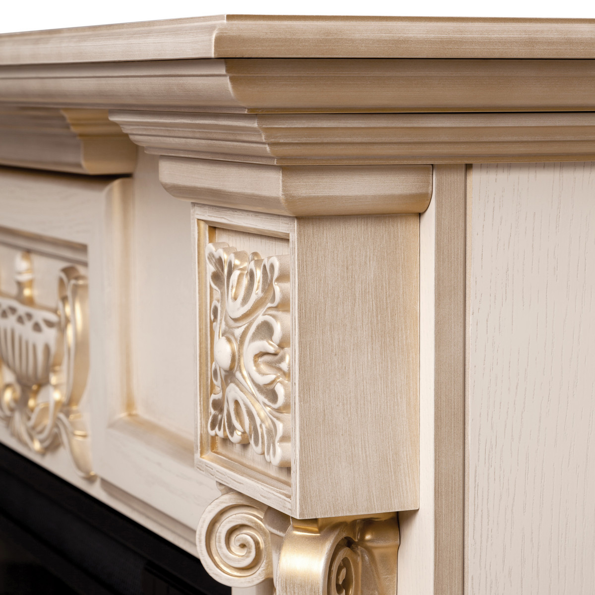 Электрокамин RealFlame  London 33 WT-659G с очагом 3D Firestar 33