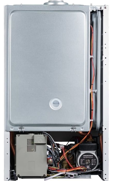 Настенный газовый котел MIZUDO M24Т OpenTherm белая панель управления