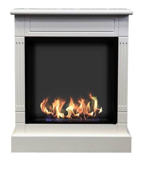 Биокамин классический Zefire Клер белый