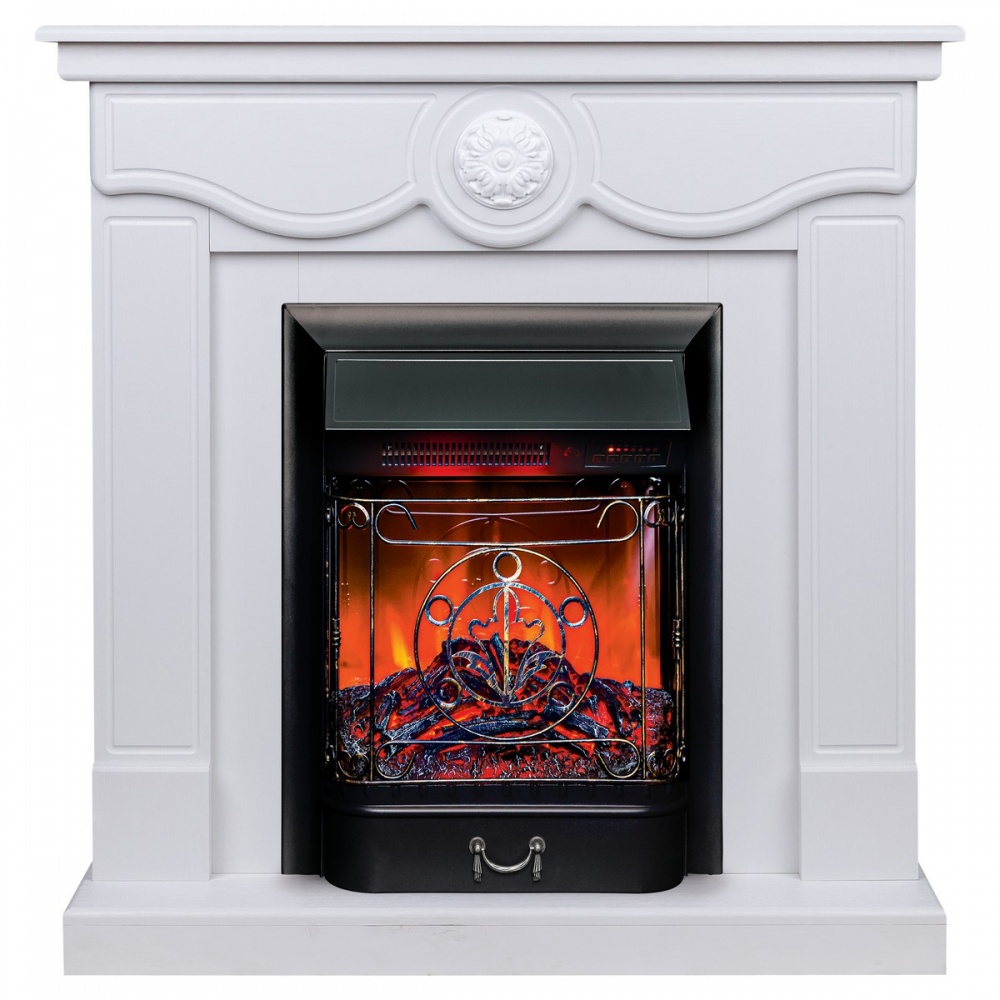 Электрокамин RealFlame  Aurora WT с очагом Majestic Lux Black RC