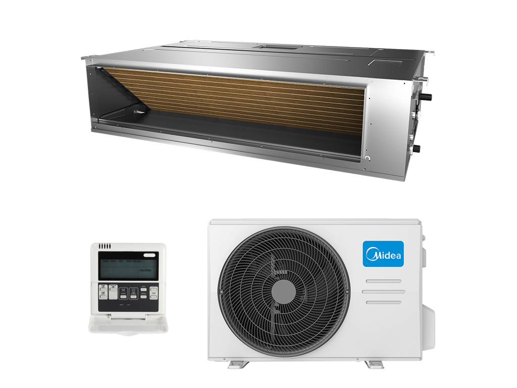 Канальная сплит-система Midea MTI-24HWN1-Q(A)/MOX430U-24HN1-Q on/off