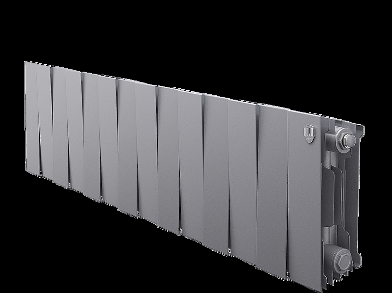 Радиатор Royal Thermo PianoForte 200 /Silver Satin - 14 секц.