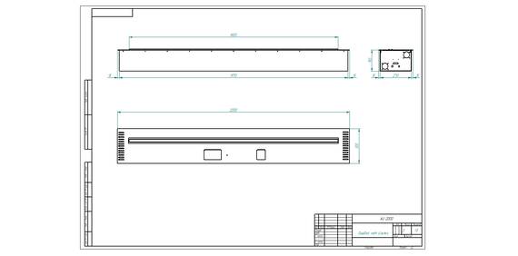 Автоматический биокамин ZeFire М 2000