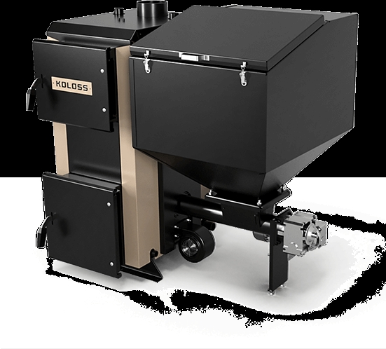 Напольный твердотопливный котел Koloss Avto 50