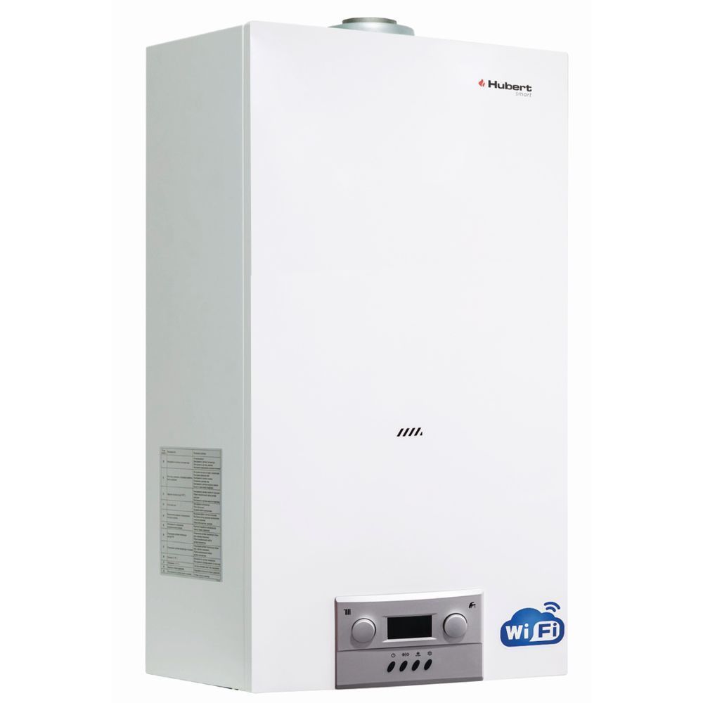 Котел газовый настенный HUBERT Smart AGB 30DX Wi-Fi, 2-ух контур, 30 кВт