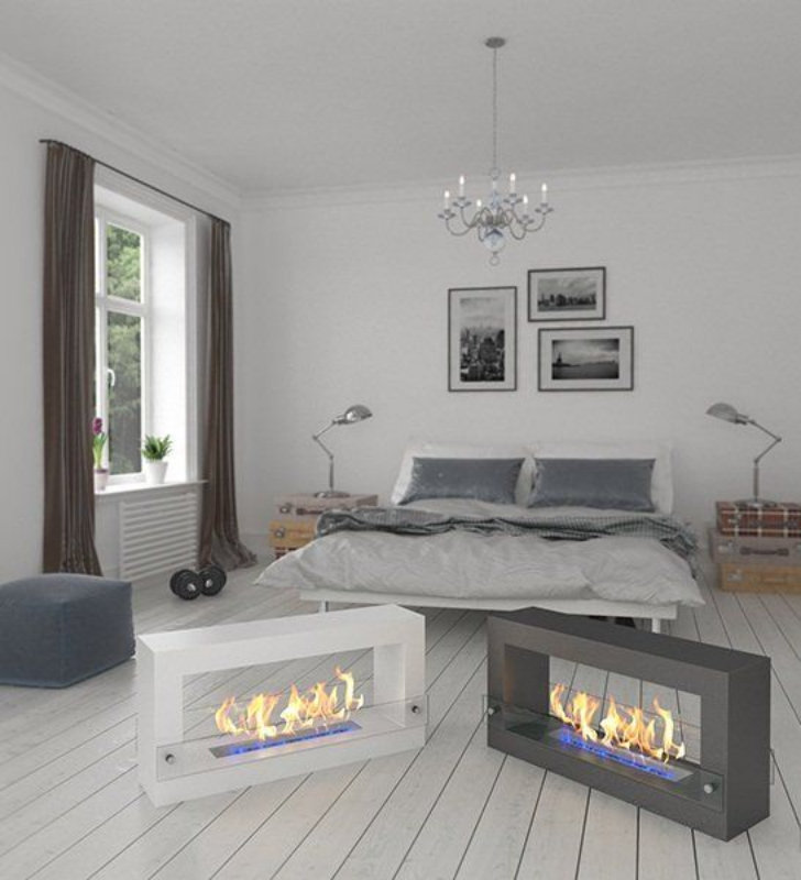 Биокамин напольный Zefire Quarter 900 черный