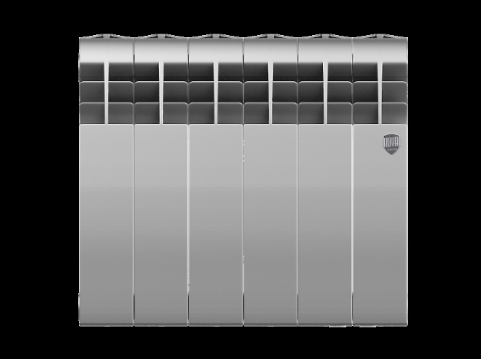 Радиатор Royal Thermo BiLiner 350 /Silver Satin - 6 секц.