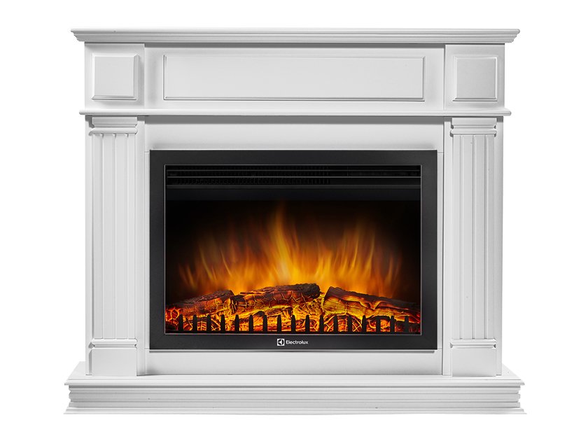 Каминокомплект Electrolux Piazza 25 с очагом EFP/P-2520LS белый