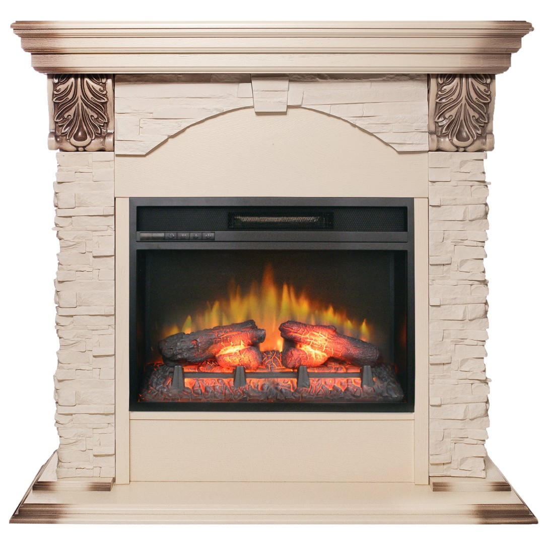 Электрокамин RealFlame  Dublin WT с очагом Eridan 24