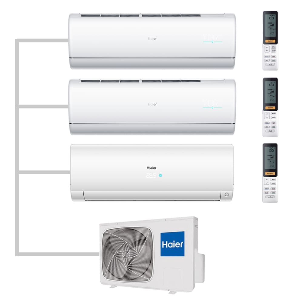 Мульти сплит-система настенная Haier AS35S2SJ2FA-W / AS35S2SJ2FA-W / AS35S2SF2FA-W / 3U70S2SR5FA Inverter