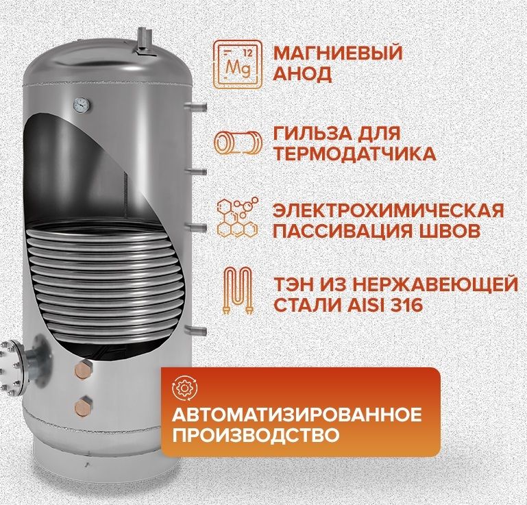 Электрический накопительный водонагреватель ONTERM 09Г2С 600Ал. el