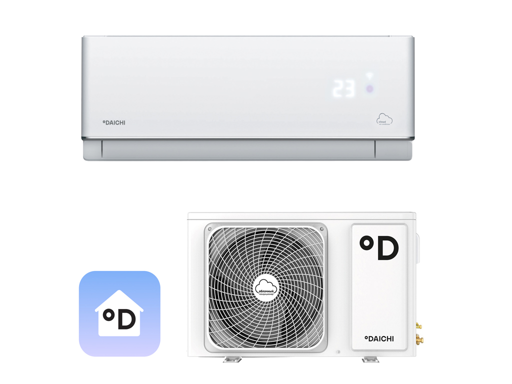 Настенная сплит-система Daichi A20AVQR3_UNL/A20FVR3_UNL Alpha 3_UNL on/off