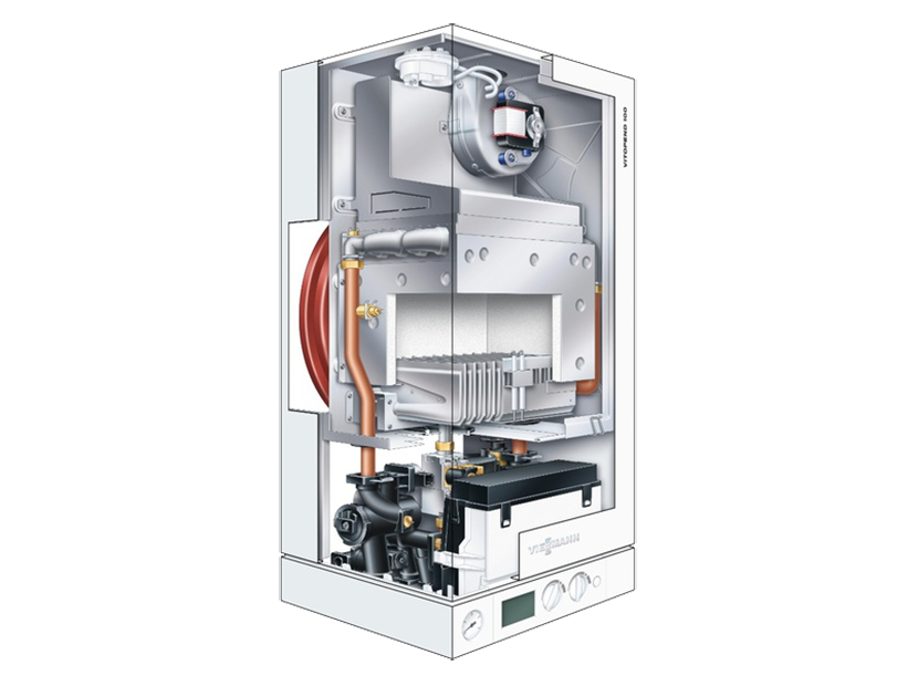 Котёл настенный газовый камера закрытая двухконтурный Vitopend 100-W 34 кВт (7571698)