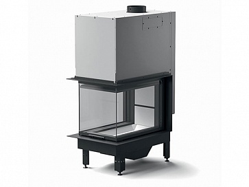 Каминная дровяная топка MCZ Plasma 50 T стекло с 3-х сторон