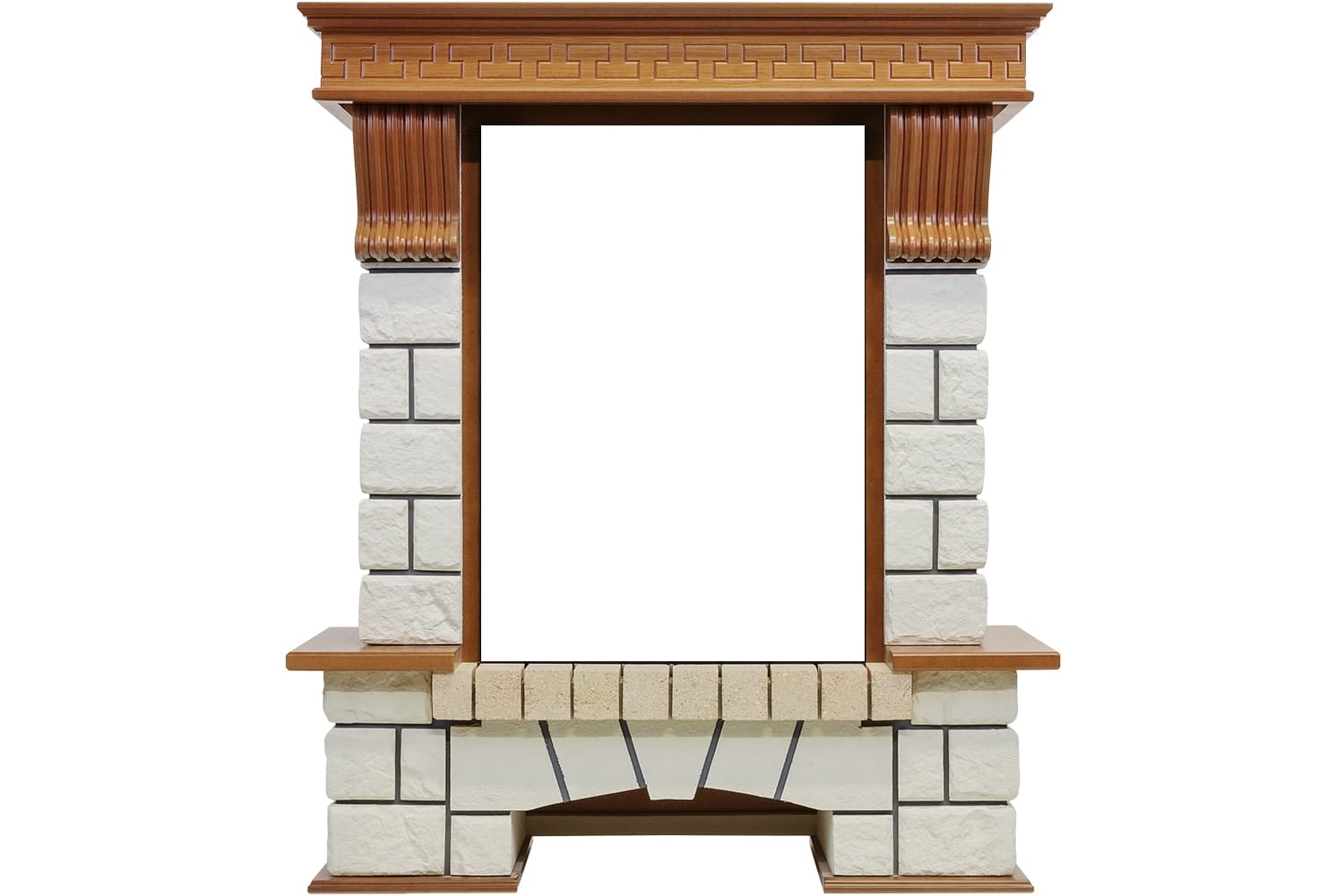 Портал Dimplex Pierre Luxe - Дуб / Белый (Высота 1060мм)