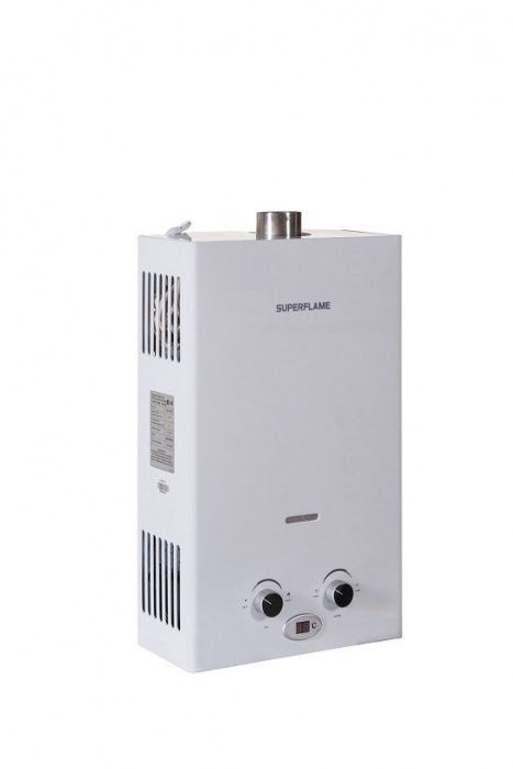 Водонагреватель проточный газовый SuperFlame SF0420T Полу-Турбо