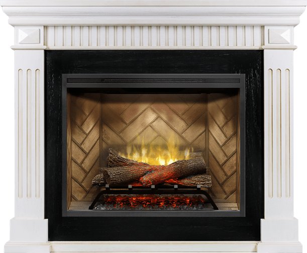 Каминокомплект Dimplex America - Белый дуб с патиной с очагом Revillusion RBF30
