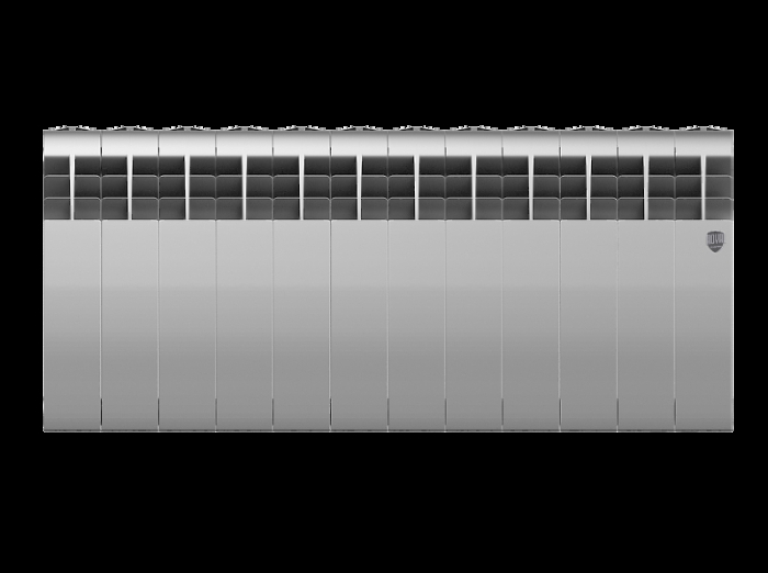 Радиатор Royal Thermo BiLiner 350 /Silver Satin - 12 секц.