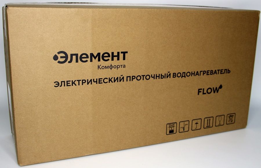 Электрический проточный водонагреватель Элемент Комфорта Flow 15кВт - 3ф