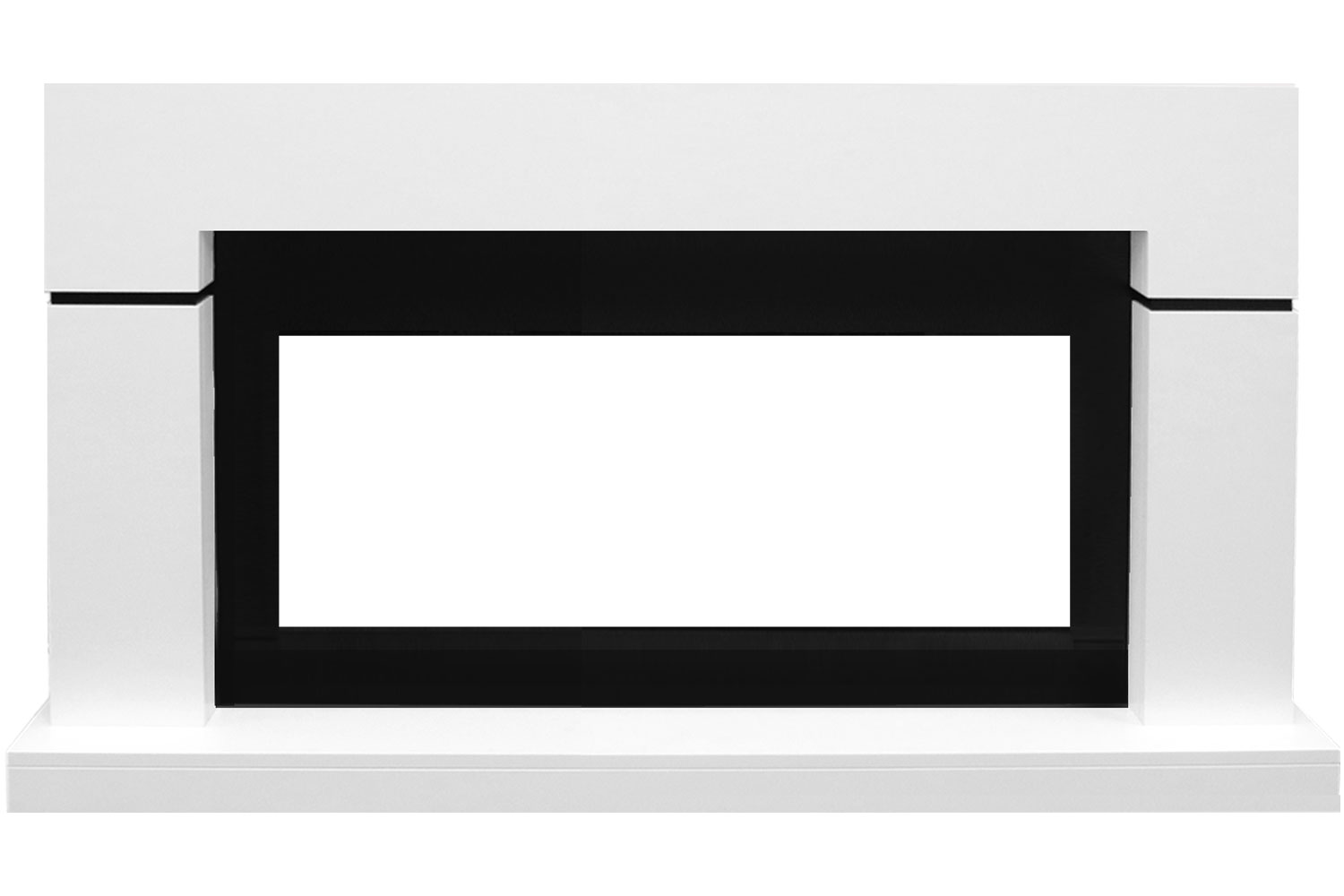 Каминокомплект Royal Flame  Lindos - Белый (Ширина 1470мм) с очагом Vision 42 LED