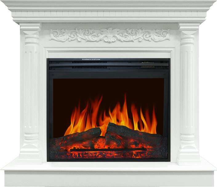 Каминокомплект Royal Flame  Sicilia - Белый с очагом Jupiter FX New
