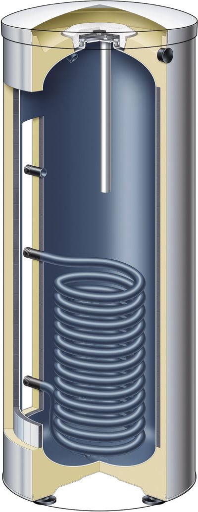 Бойлер косвенного нагрева Viessmann Vitocell 100-V (750 литров цвет антрацит) тип CVAA S1 (Z015311)