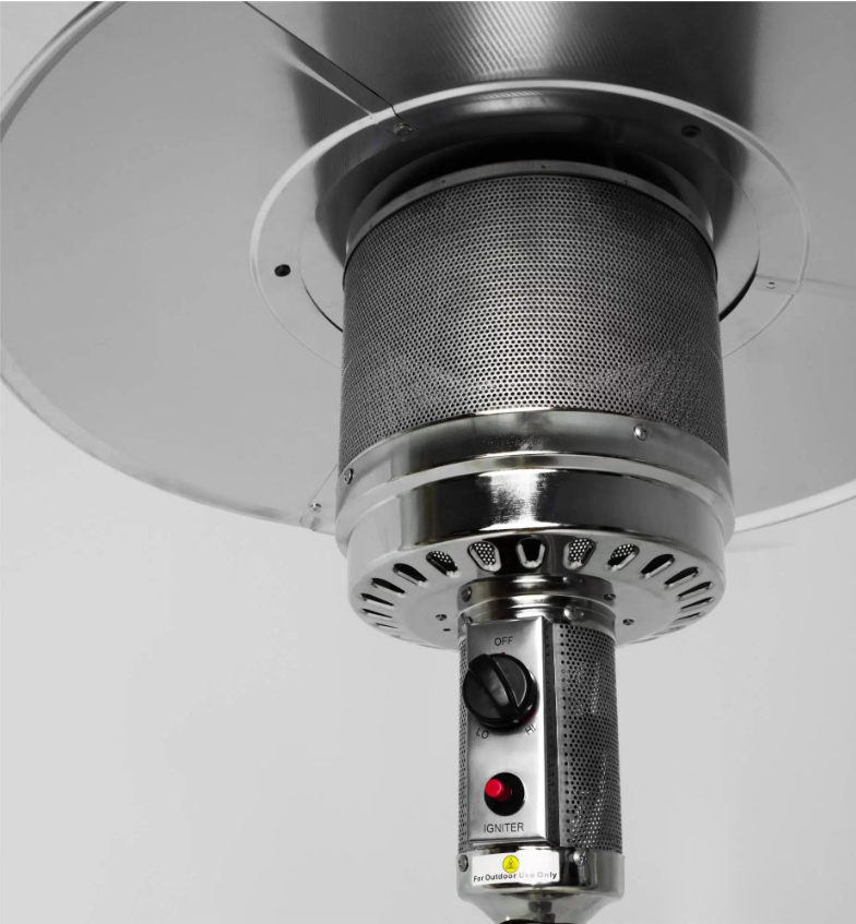 Уличный инфракрасный газовый обогреватель Jax JOGH-13000 PNB (черный)