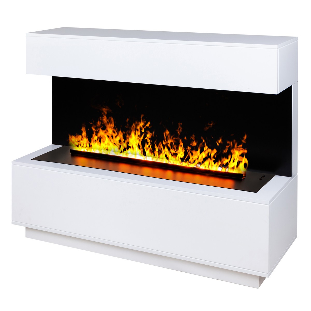 Электрокамин RealFlame Modern CST1000 WT-P511 с очагом 3D Cassette 1000 Black Panel