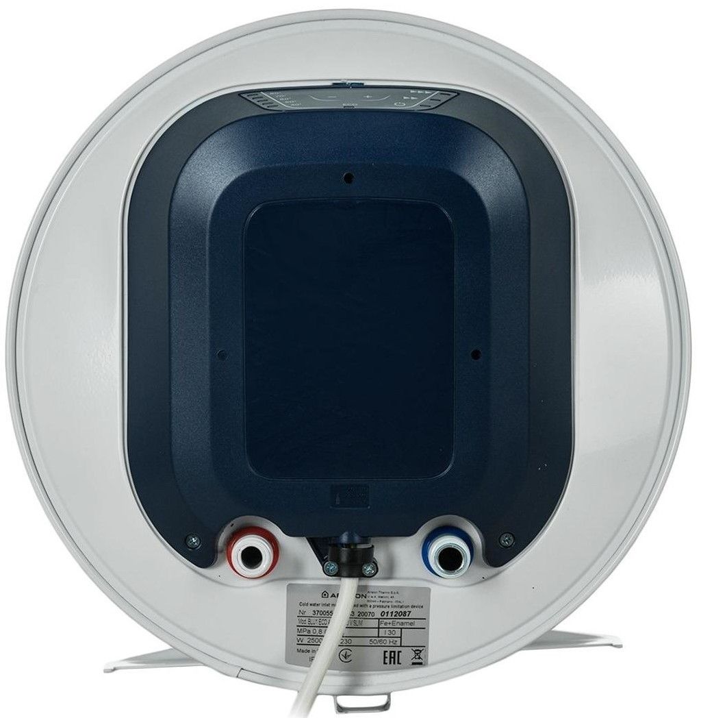 Электрический накопительный водонагреватель Ariston BLU1 ECO ABS PW 30 V SLIM