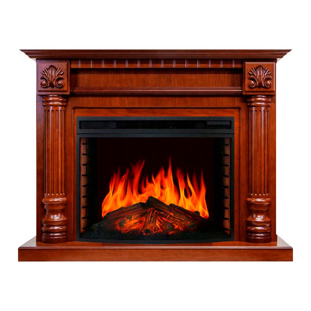 Каминокомплект Royal Flame  Edinburg - Орех с очагом Dioramic 33 LED FX