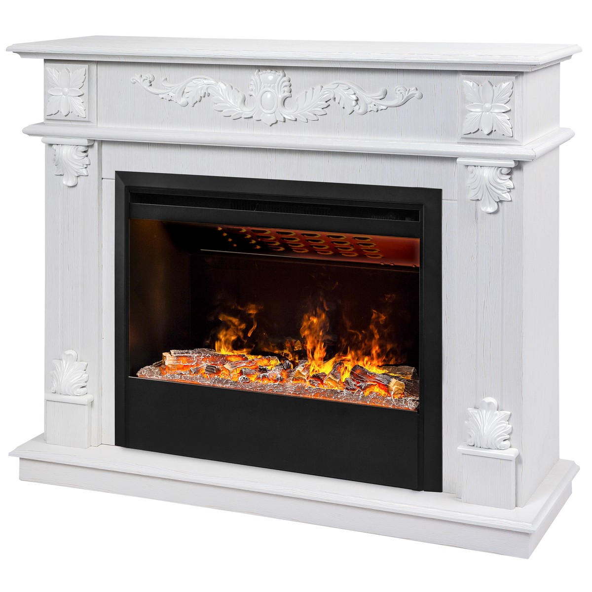 Электрокамин RealFlame Philadelphia 25,5/26 WT с очагом 3D Helios 26 SBG