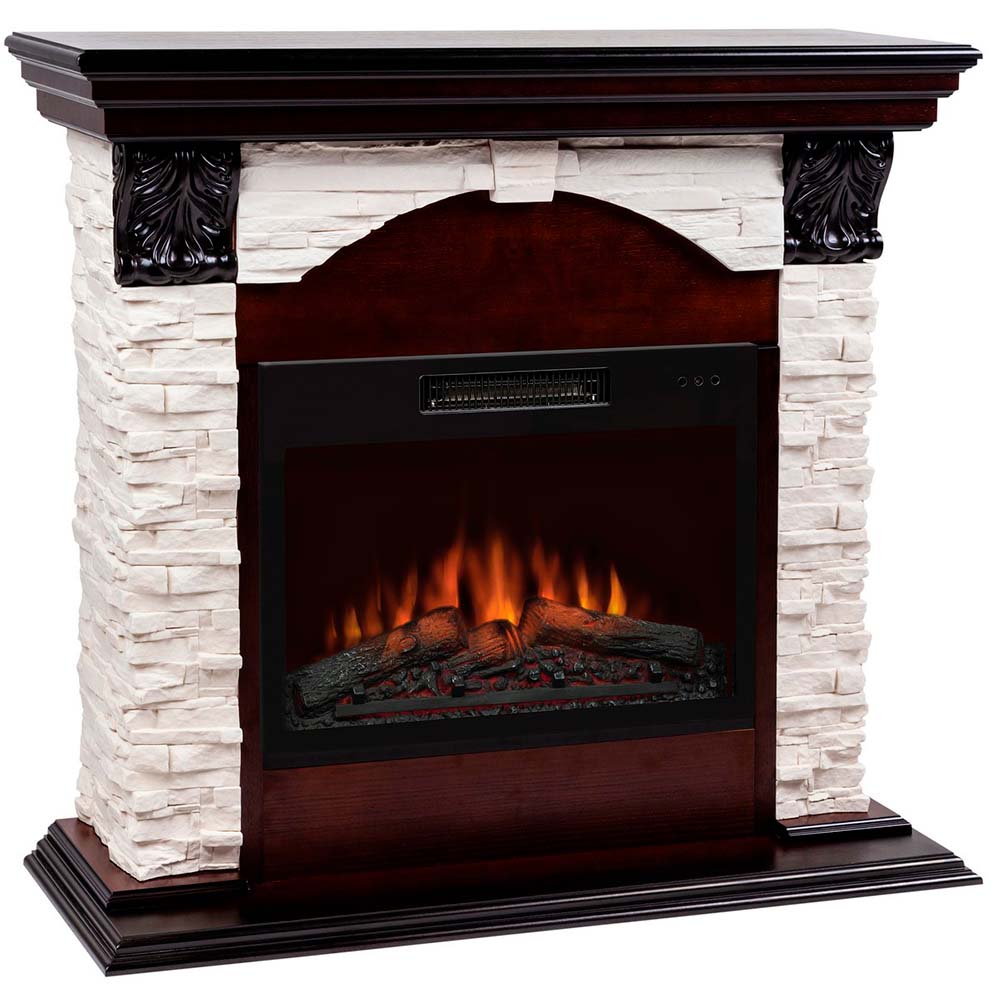 Электрокамин RealFlame Dublin Lux AO с очагом Kendal 24