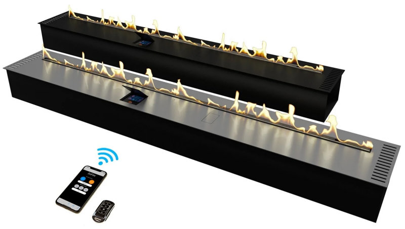 Биокамин автоматический Zefire Automatic 2200 серебристый