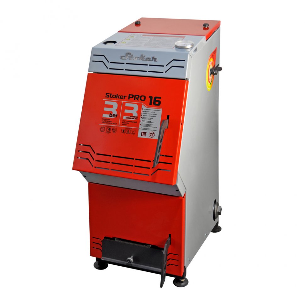 Твердотопливный котел Ermak & Stoker Pro 16-Э