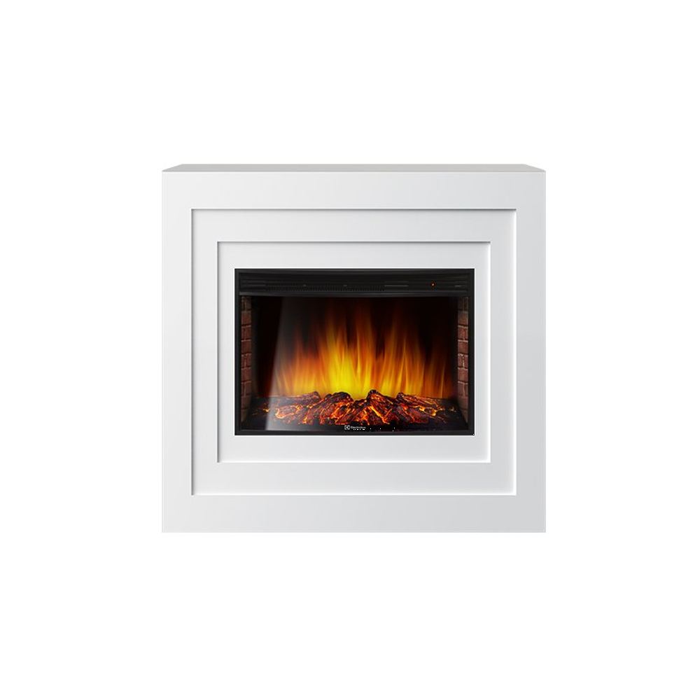 Каминокомплект Electrolux Cubo 25 с очагом EFP/P-2720RLS белый